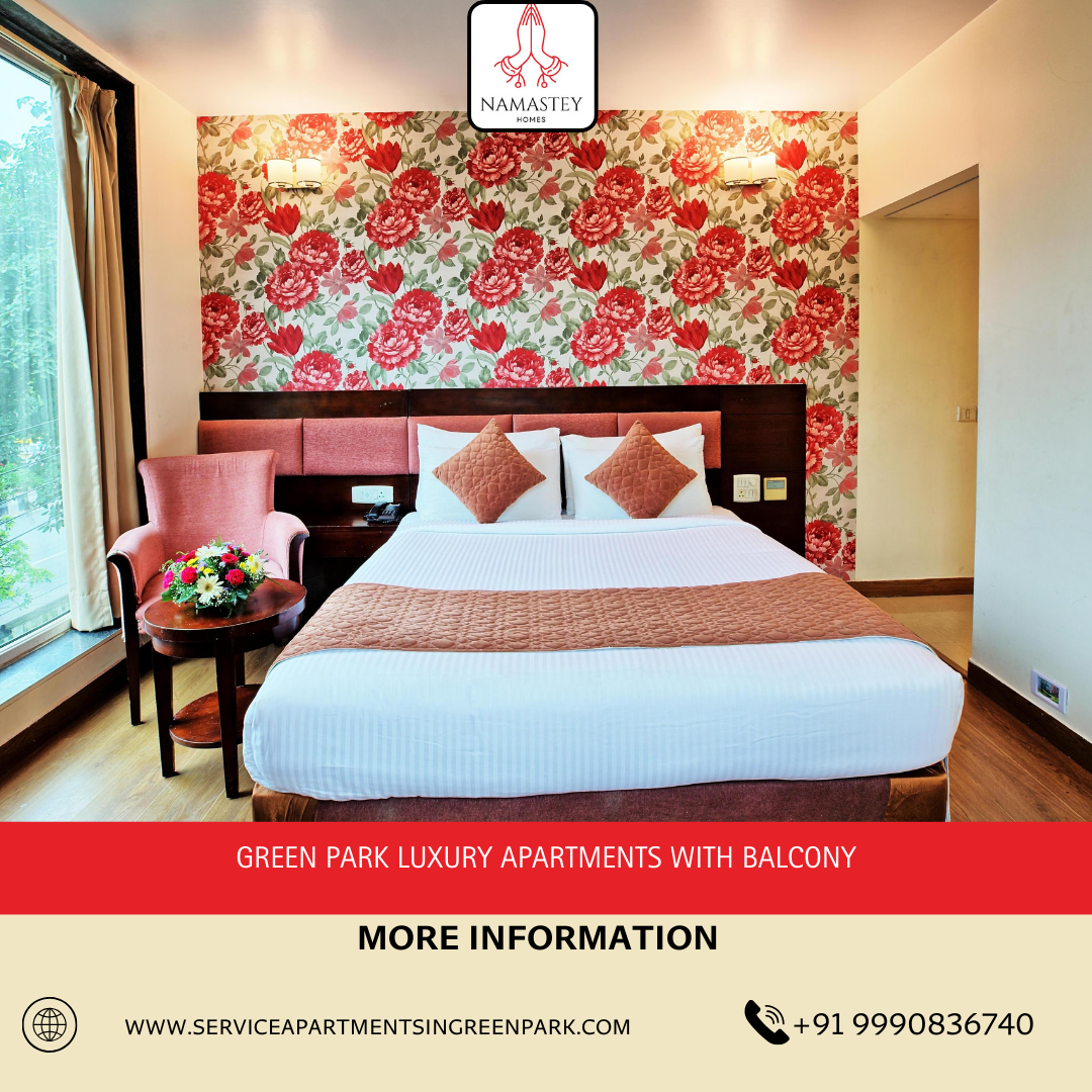 Green Park Luxury Apartmetns with Blacony