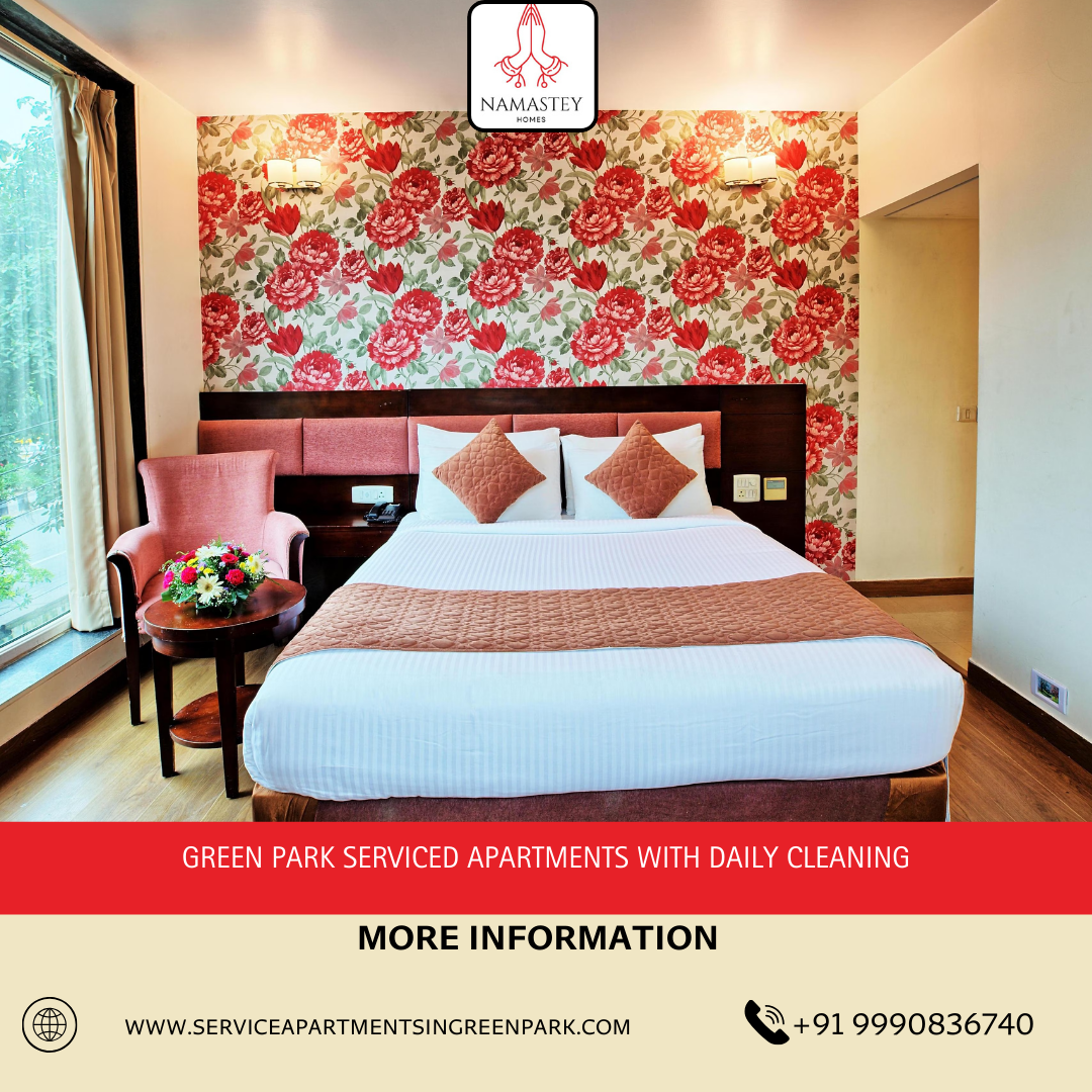 Green Park Serviced Apartments with Daily Cleaning