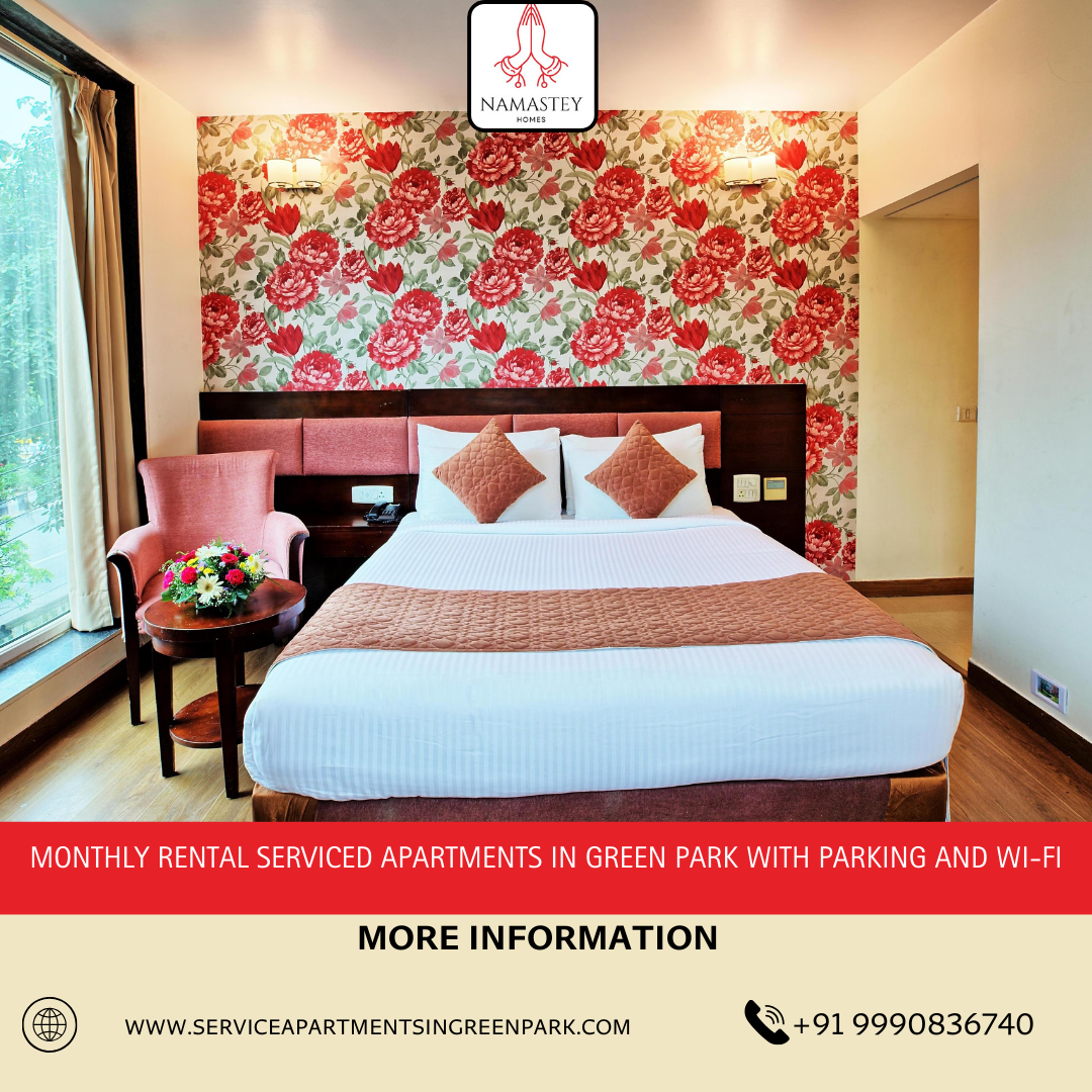 Monthly Rental Serviced Apartments in Green Park