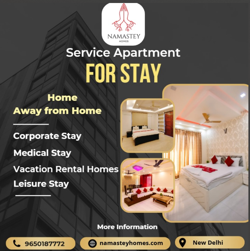 luxury service apartments in south delhi 