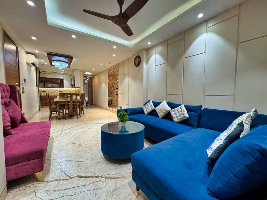 Service apartments near Indira Gandhi International Airport